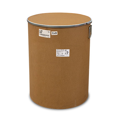 Round cardboard drum